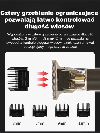  ⚡️Szok u fryzjera! Ekstremalnecięcie 0.1mm, zrób idealne cieniowanie w domu!