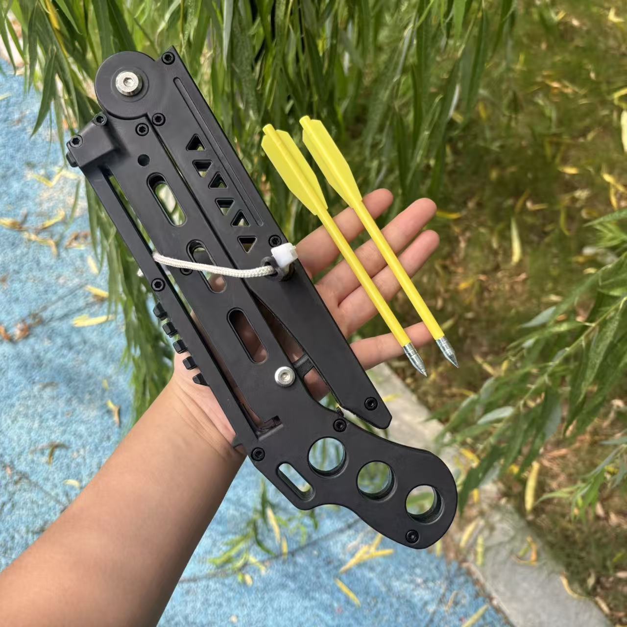 ⚡️Laserowy celownik do procy, 99,5% precyzji, niezbędny podczas campingu i wędkowania!