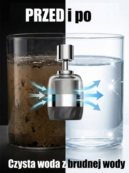 ✨Usuń 99% bakterii, woda prosto z kranu nadaje się do picia - zdrowe nawodnienie! ✨