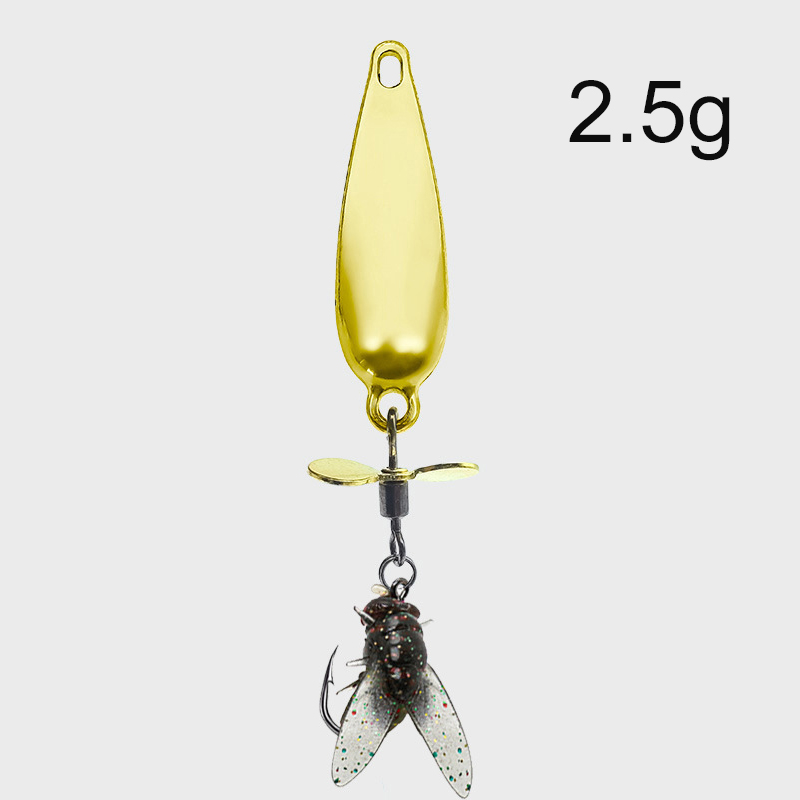 🎣 【Półgodzinny połów! Ręcznie robiona, błyszcząca przynęta z wirującym śmigłem, nieodparta „podwodna przynęta” dla ryb】