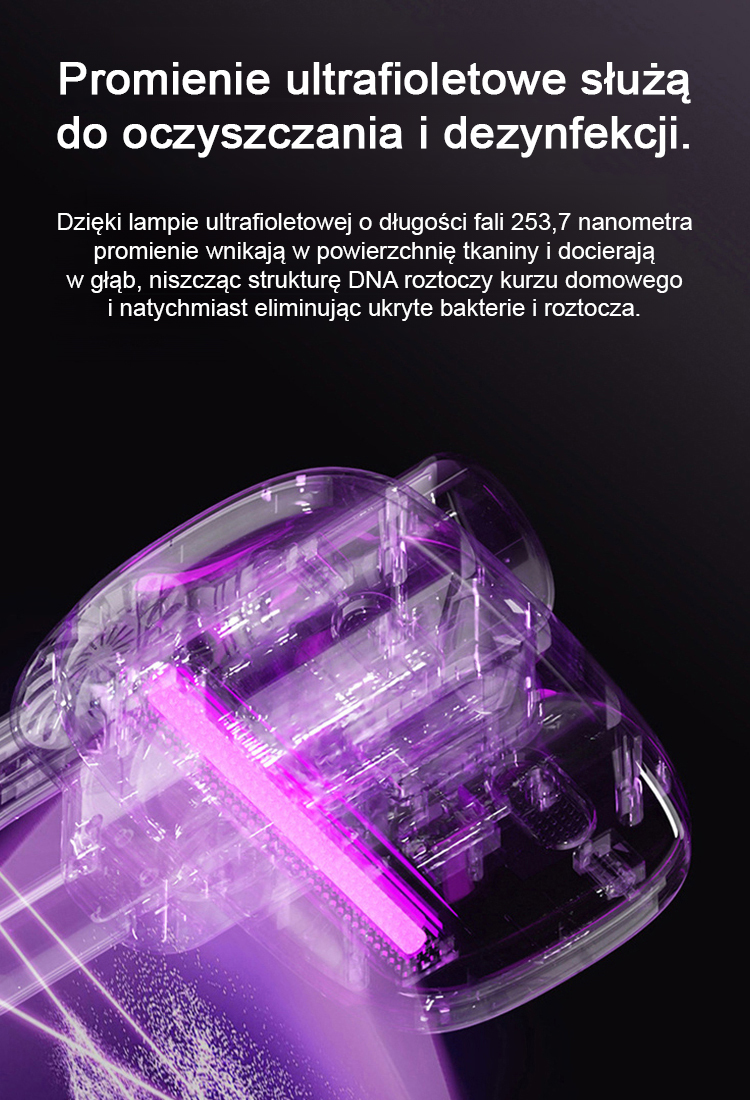 🏠Ratunek na alergie i swędzenie! Głęboka sterylizacja UV całkowicie niszczy siedliska roztoczy!✨