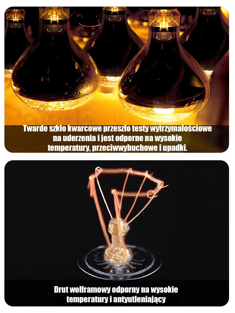 Szybko nagrzewające się światło pokojowe, ciesz się ciepłem gdziekolwiek jesteś.