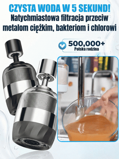 ✨Usuń 99% bakterii, woda prosto z kranu nadaje się do picia - zdrowe nawodnienie! ✨