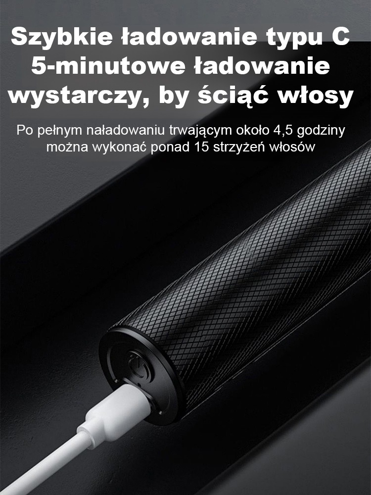  ⚡️Szok u fryzjera! Ekstremalnecięcie 0.1mm, zrób idealne cieniowanie w domu!