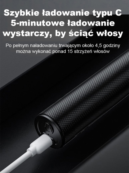  ⚡️Szok u fryzjera! Ekstremalnecięcie 0.1mm, zrób idealne cieniowanie w domu!