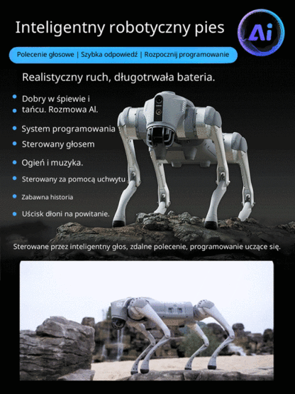 💡Szokująca technologia! Rozumie mowę, robi salta wtył. Dzieci sąsiadów będą zazdrościć!