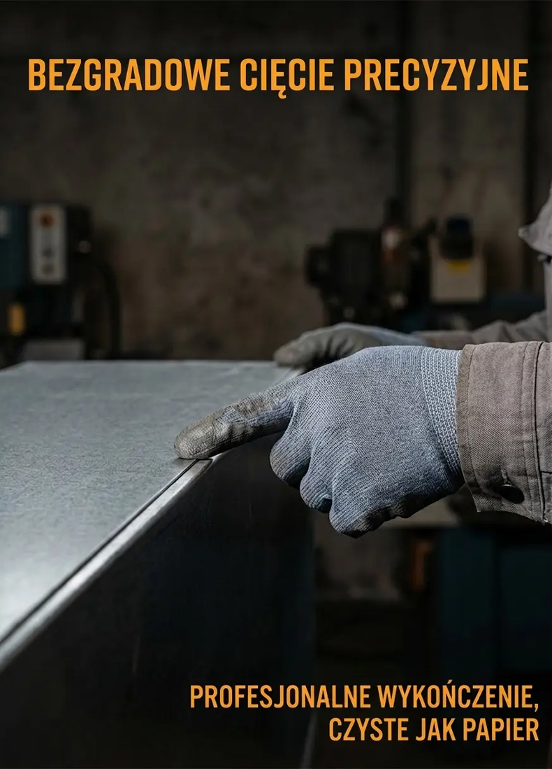 🛡️ Bezpieczniej niż szlifierka –zero iskier, zero ryzyka! 