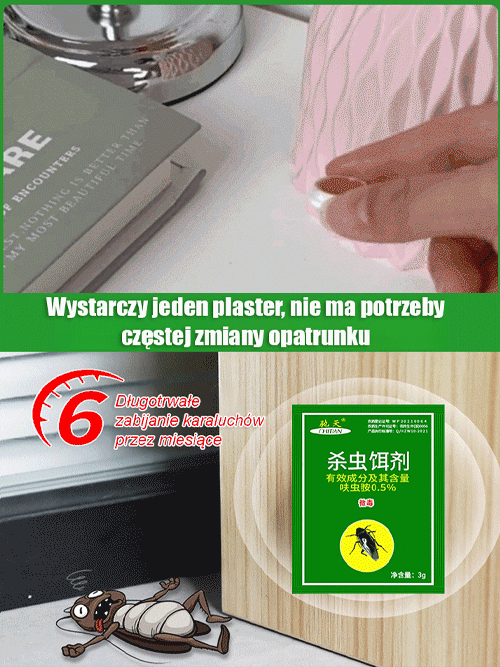 👶Ekologiczny, nietoksyczny środek na karaczany do domu 🏡Bezzapachowy i niedrażniący, usuwa karaczany w 3 dni