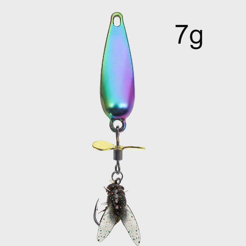 🎣 【Półgodzinny połów! Ręcznie robiona, błyszcząca przynęta z wirującym śmigłem, nieodparta „podwodna przynęta” dla ryb】