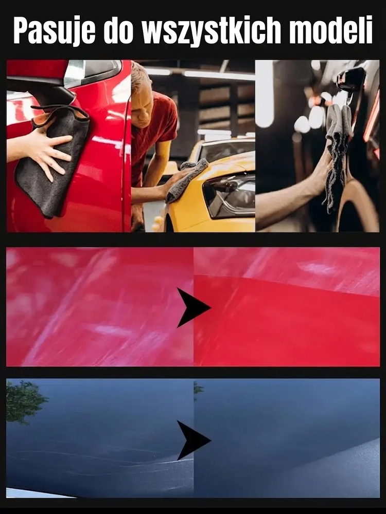 🛠️Zestaw Ratunkowy dla Auta: Zetrzyj Rysy jak Gumką (Ochrona Lakieru)