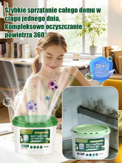 Technologia elektrostatycznej absorpcji 🚀 skutecznie usuwa grzyby i szkodliwe substancje z powietrza 🔍