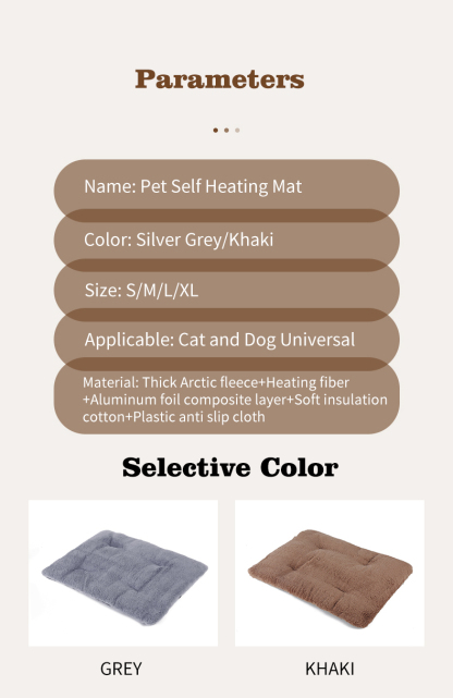Pet heating pad