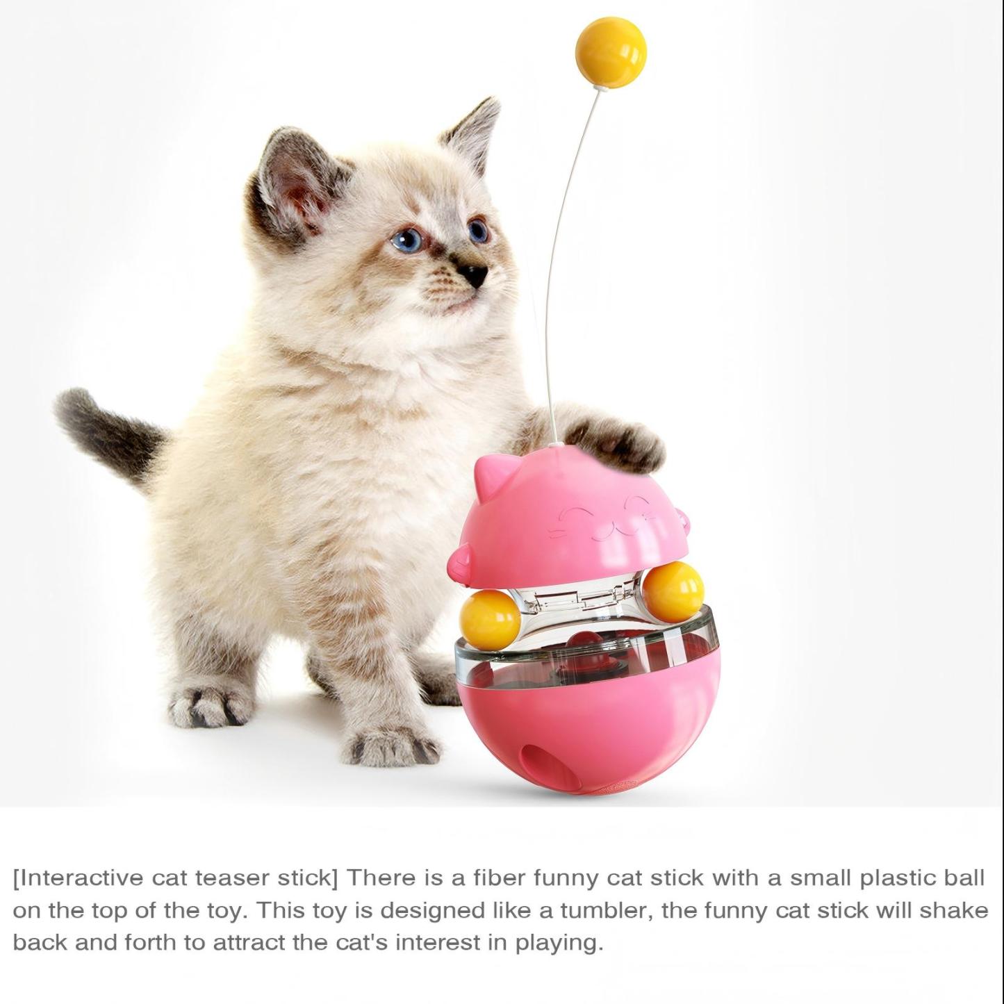 Adjustable food dispensing Cat Toys Ball