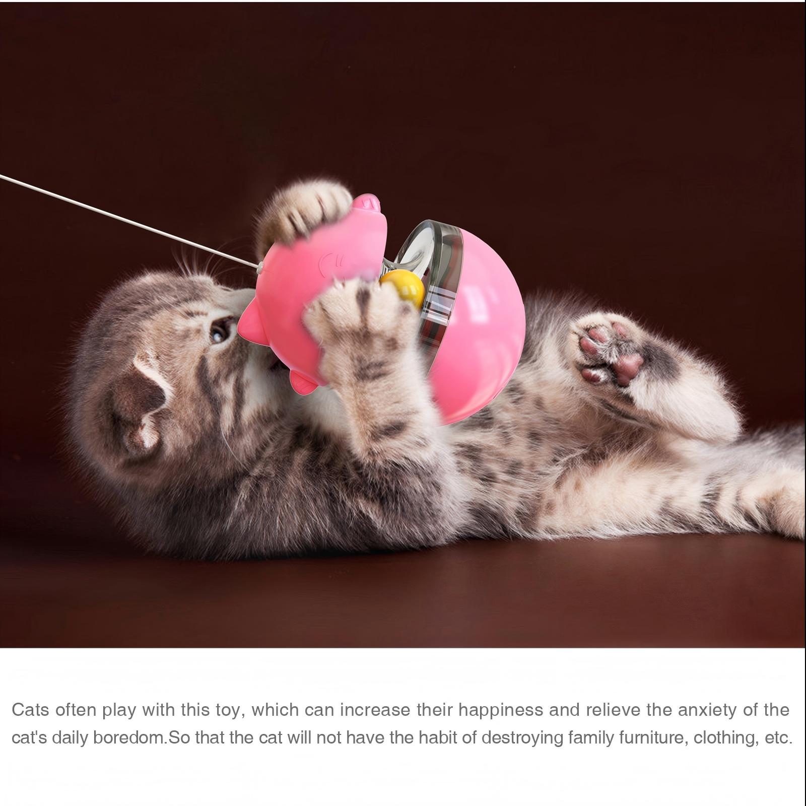 Adjustable food dispensing Cat Toys Ball