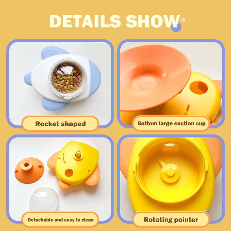 🚀Rocket food-dispensing toy🚀