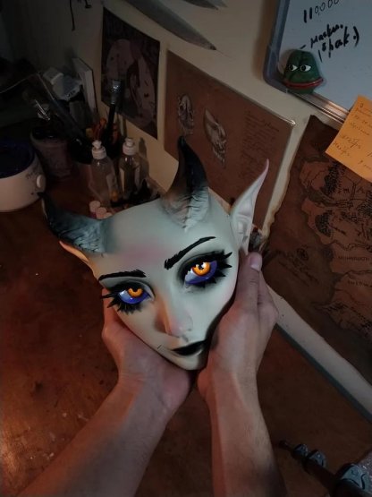 😈🔥Flash Sale 49% OFF 🎭Babydoll Mask: Quality and Adjustable for Comfort