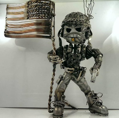 🔥Shaped machine gun man