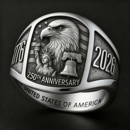 🔥Last 4 hours Sale: 250th Anniversary Edition U.S. Heritage Ring
