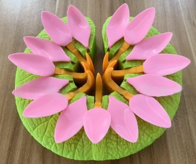 Bath Lilies Bath Wine Holder