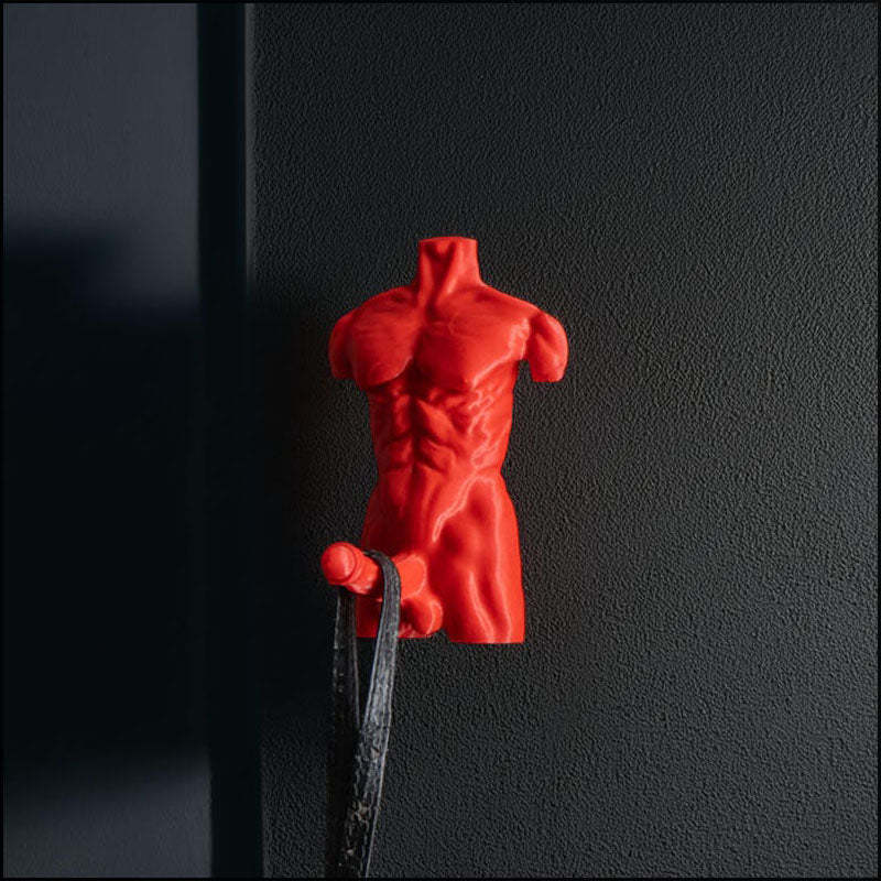 "Hung Hook" Fun Muscular Man Wall Hook😎😜