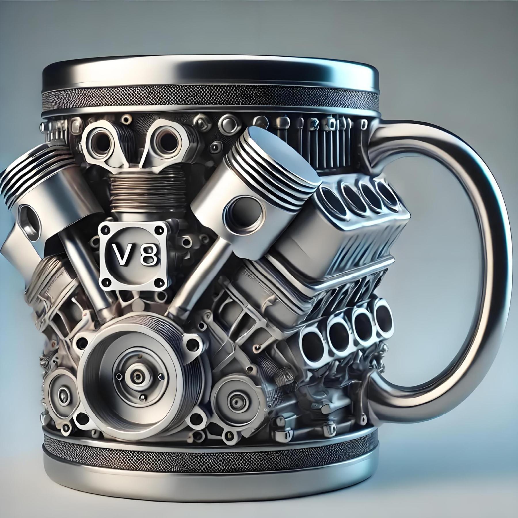 Car power engine cup