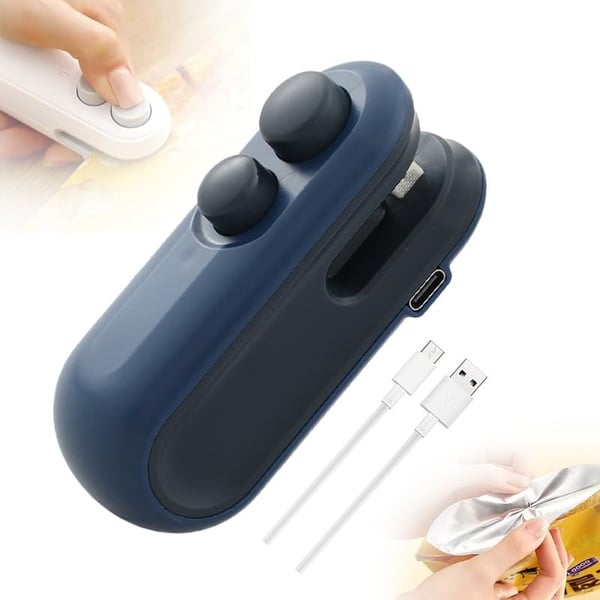 SealMate – Mini Bag Sealer with Cutter & Magnet