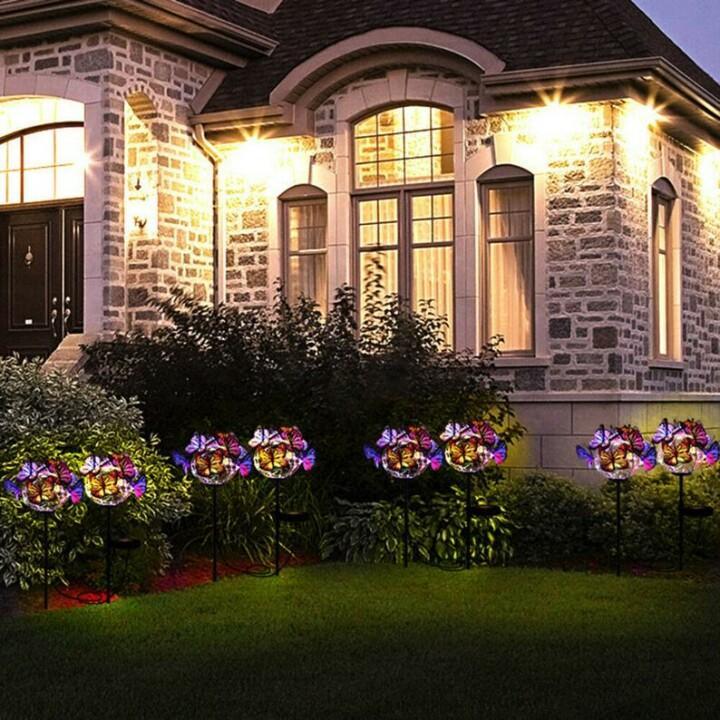 Last Chance Promotion Solar Butterfly Garden Lights