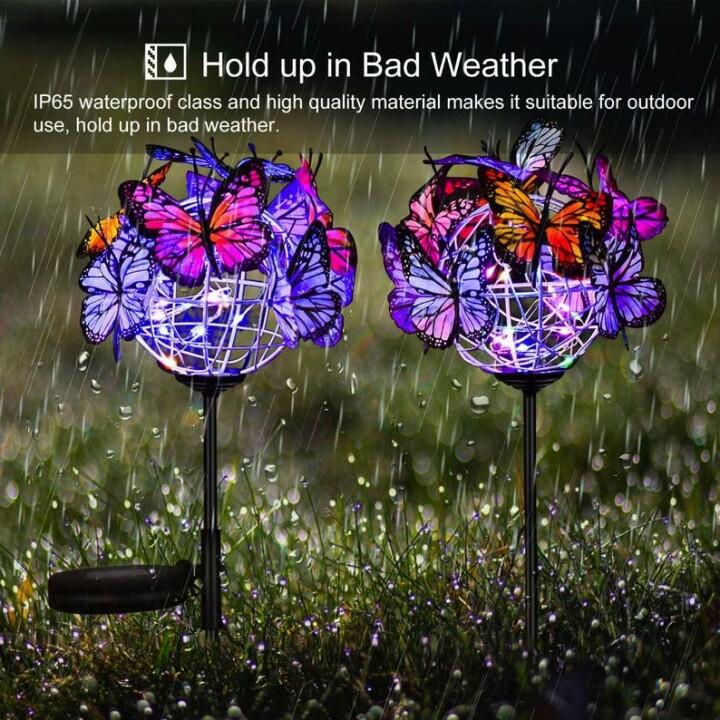 Last Chance Promotion Solar Butterfly Garden Lights