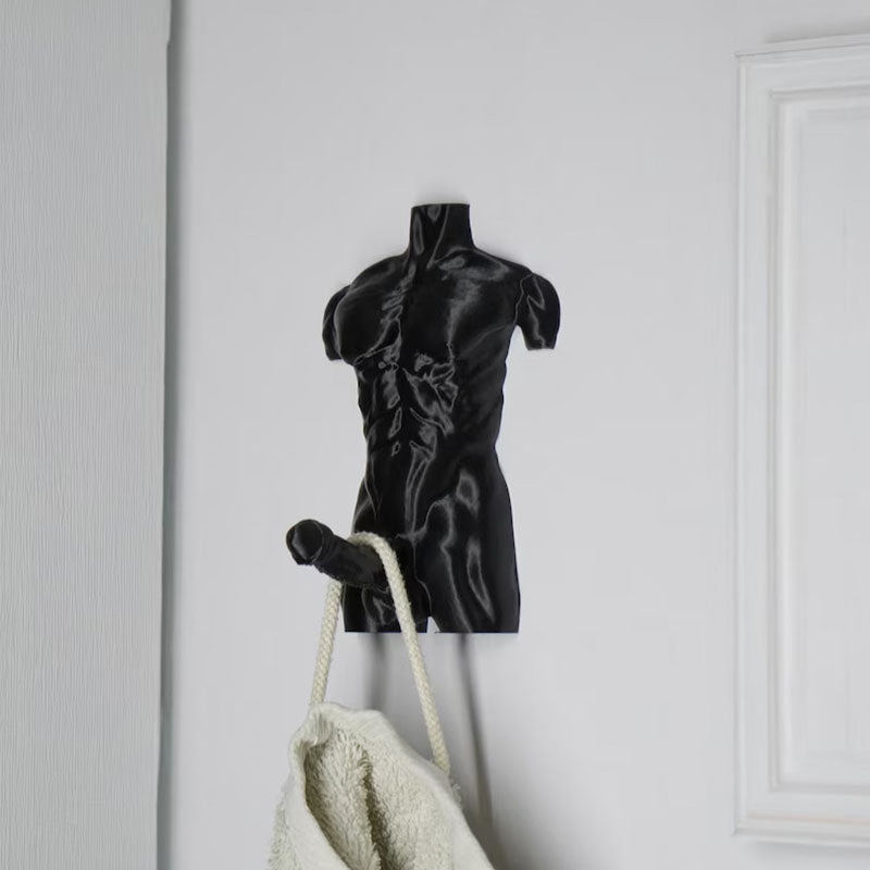 "Hung Hook" Fun Muscular Man Wall Hook😎😜
