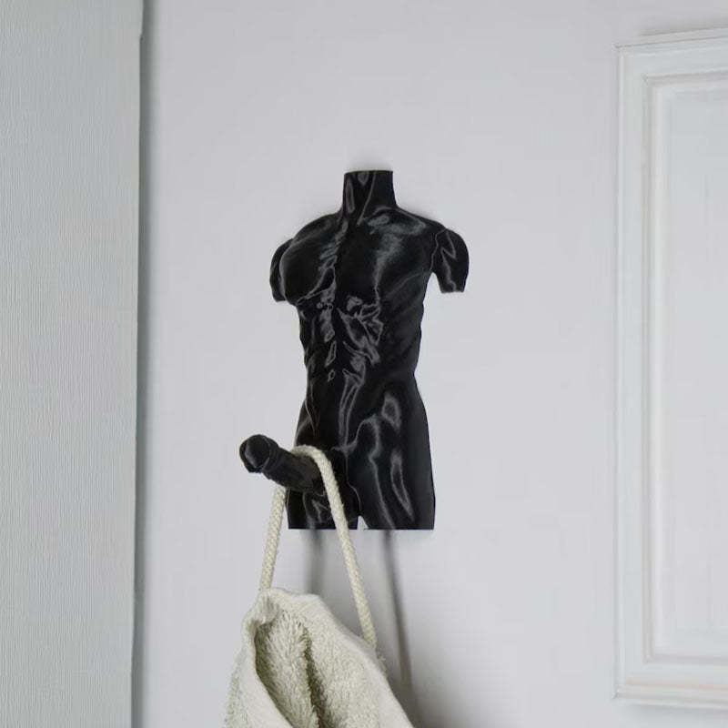 "Hung Hook" Fun Muscular Man Wall Hook😎😜