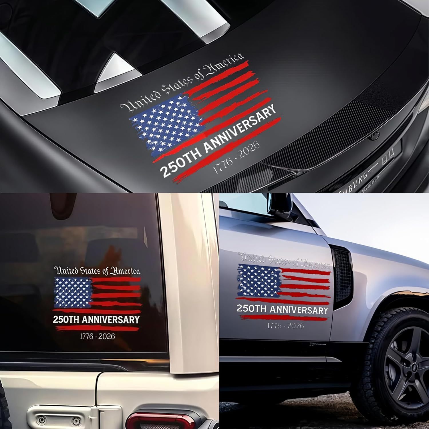 🔥Last Day 49% OFF - United States 250th Anniversary Car Sticker