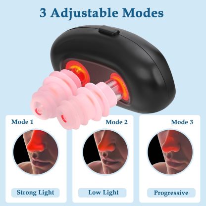 Naselio™|LED Nasal Device for Dry Nose & Sinus Comfort,USB-Rechargeable Light Therapy
