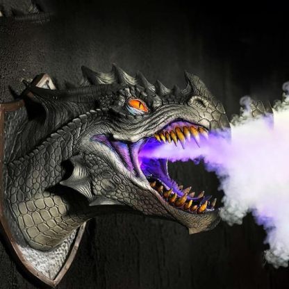 Dragon head wall decoration