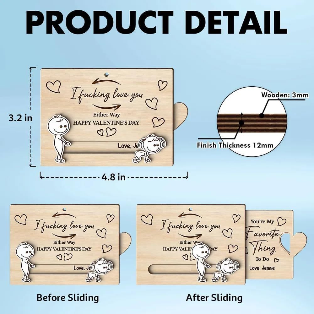 Fcking Love You Funny Inappropriate Couple