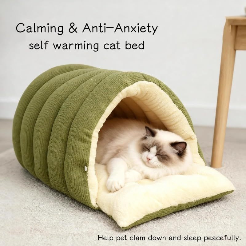 🐈Removable and Washable Winter Closed-off Cat Bed💝