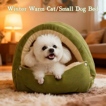 🐈Removable and Washable Winter Closed-off Cat Bed💝