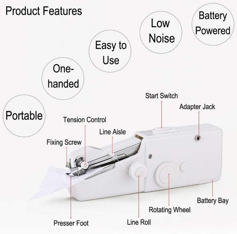 Portable Handheld Sewing Machine【🎅Christmas Sale- 60% OFF】