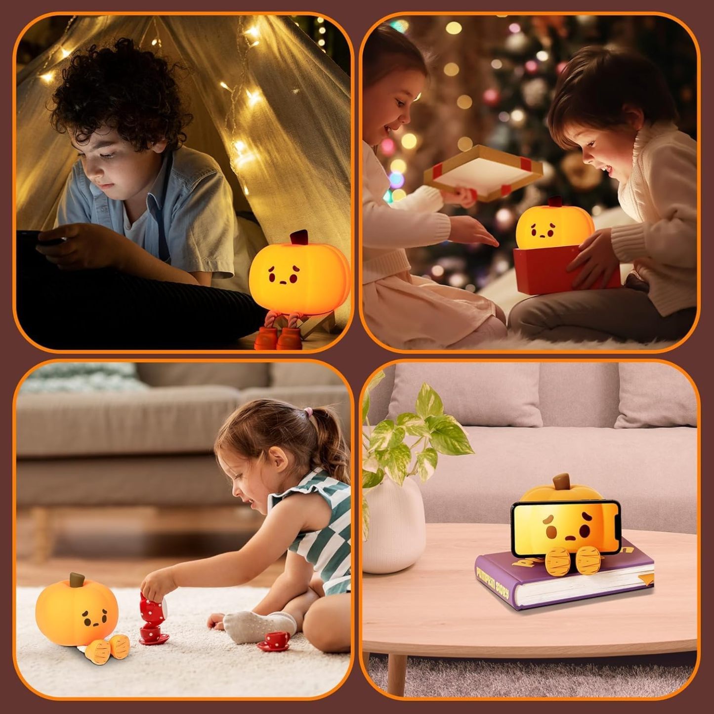 Halloween  Pumpkin Led Night Light