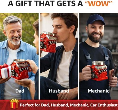 [Copy]V8 Engine/Turbocharger Coffee Mug