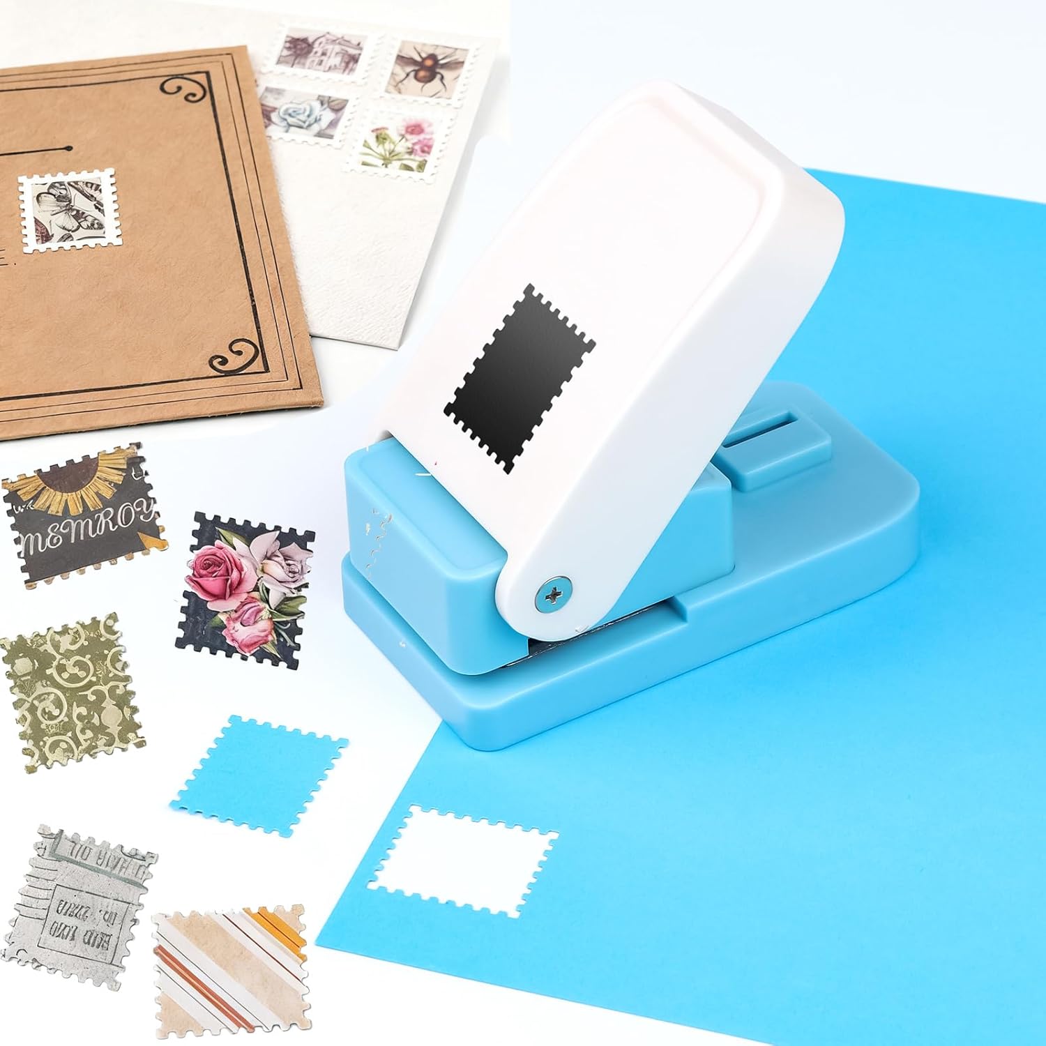 Stamp Puncher|Stamp Shape Hole Puncher for Crafts