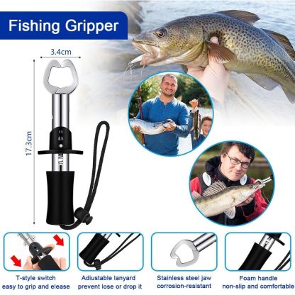 24 Days of Christmas Countdown Calendar Fishing Tools Accessories Kit,