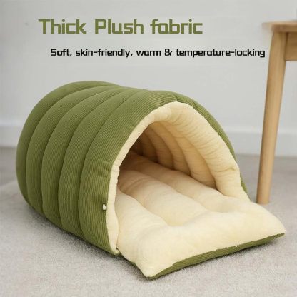 🐈Removable and Washable Winter Closed-off Cat Bed💝