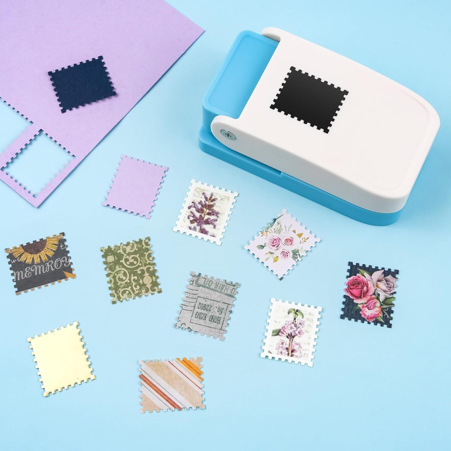 Stamp Puncher|Stamp Shape Hole Puncher for Crafts