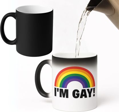 I'm Gay Rainbow Heat Change Mug