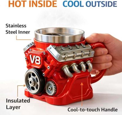 Car power engine cup