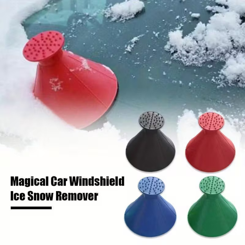 Magical Ice Scrapers for Car Windshield—4PCS in 1 set