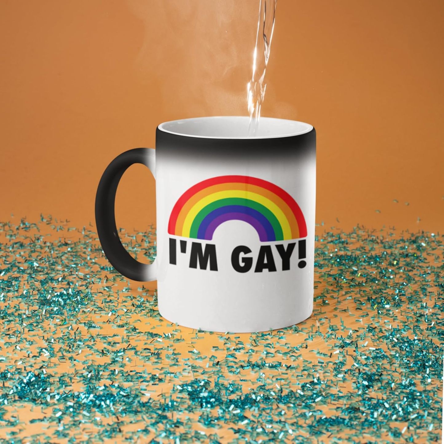 I'm Gay Rainbow Heat Change Mug