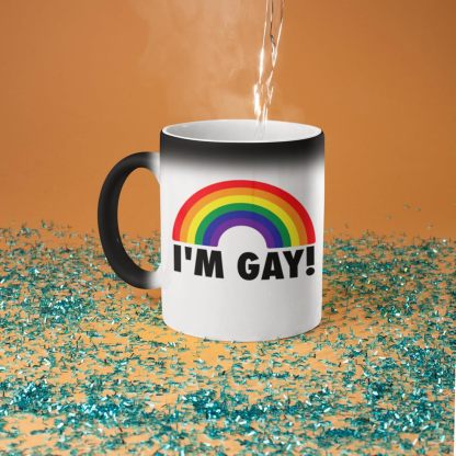 I'm Gay Rainbow Heat Change Mug
