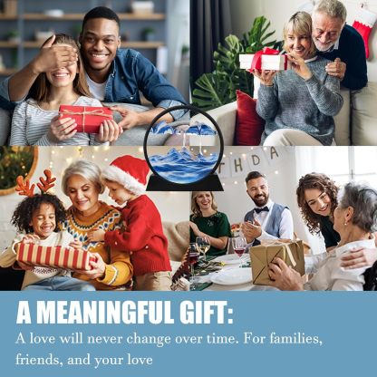 Moving Sandscapes Sand Art Liquid Motion