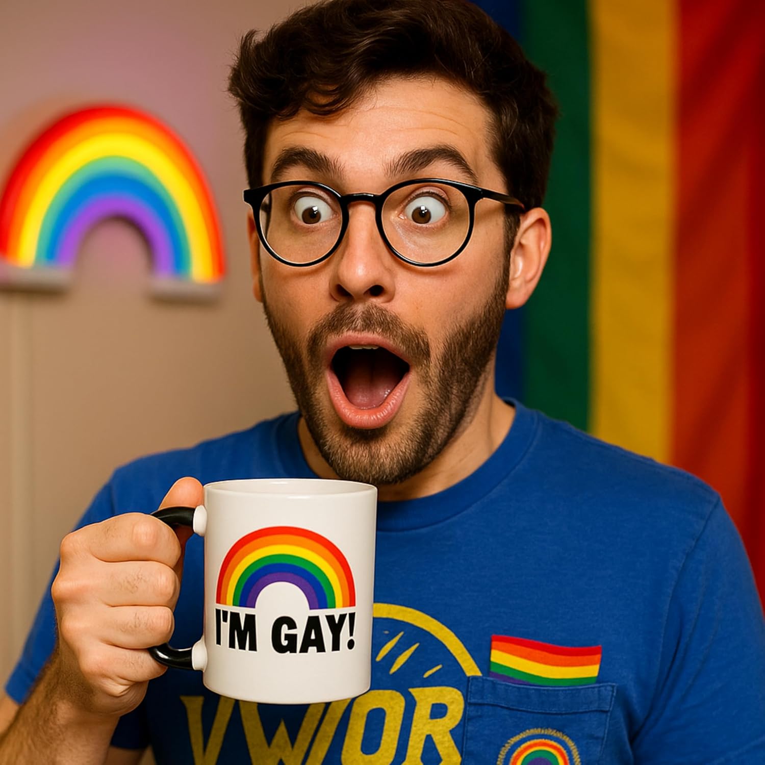 I'm Gay Rainbow Heat Change Mug